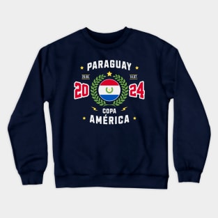 Paraguay Copa America 2024 Fan Gift Crewneck Sweatshirt